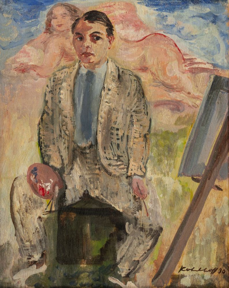 Selfportrait with modell