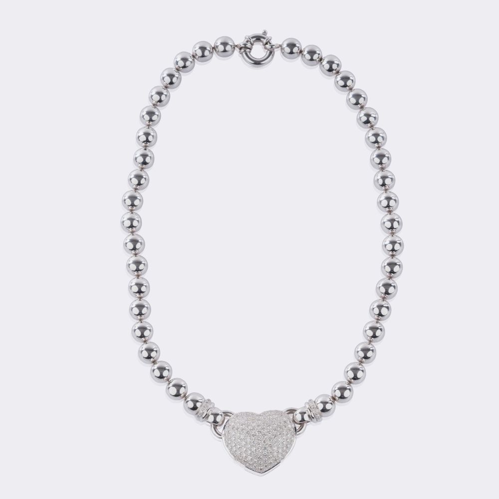 Brillant Collier 'Herz' - Bild 3