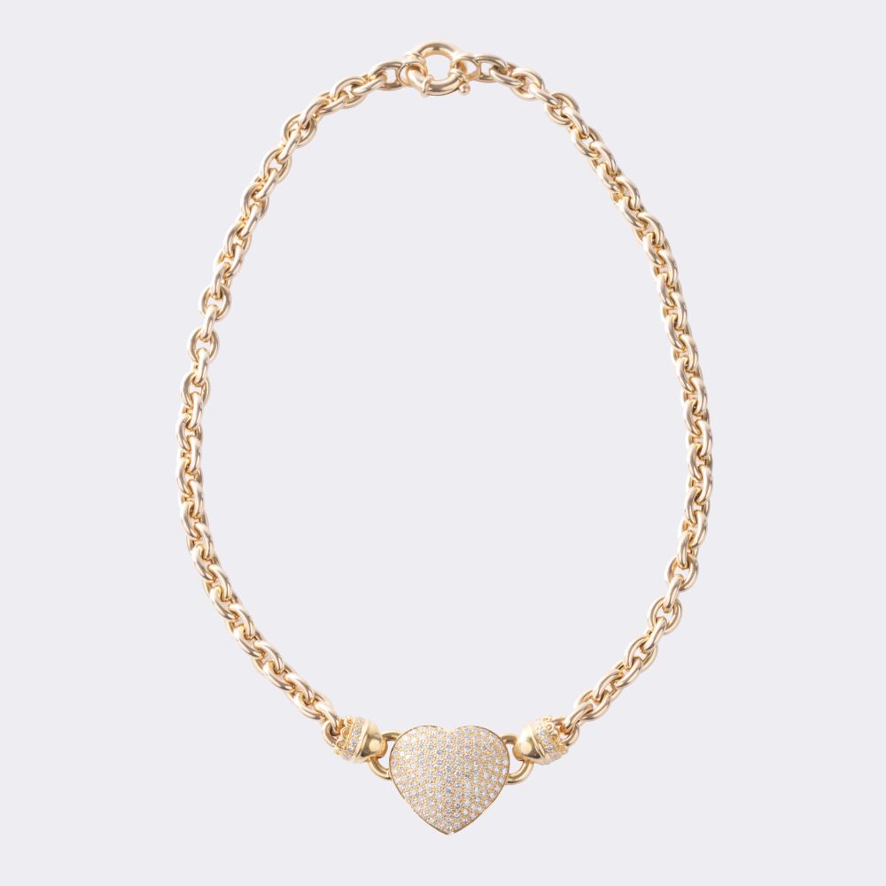 Brillant Collier 'Herz' - Bild 3