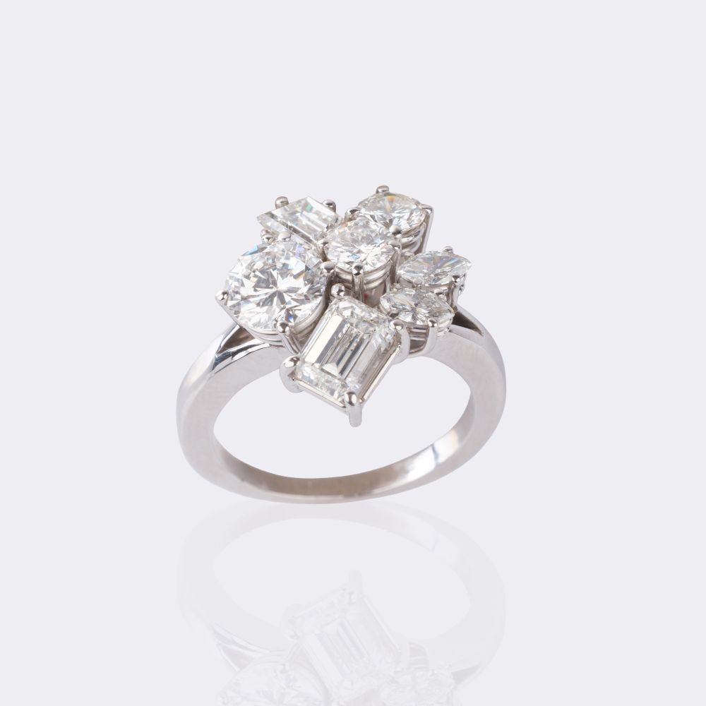 Feiner Diamant Ring - Bild 3