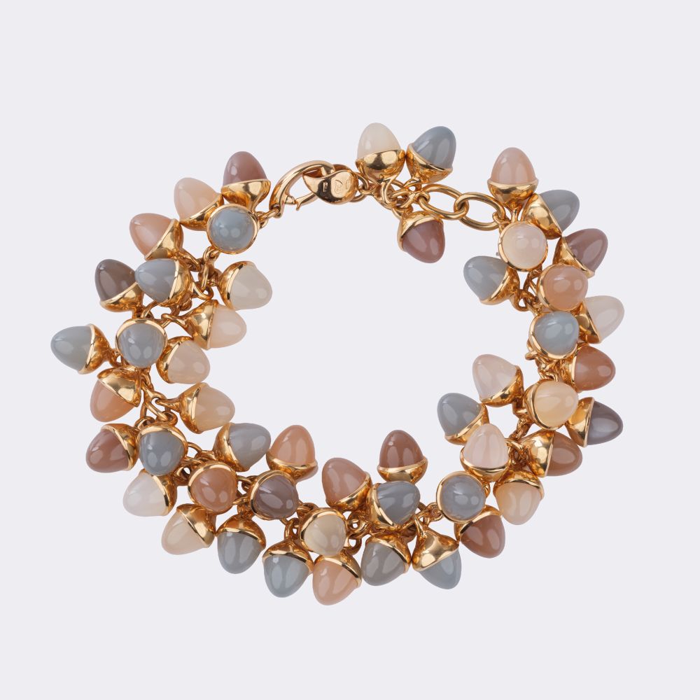 Rare 'Mikado Flamenco Cashmere' bracelet