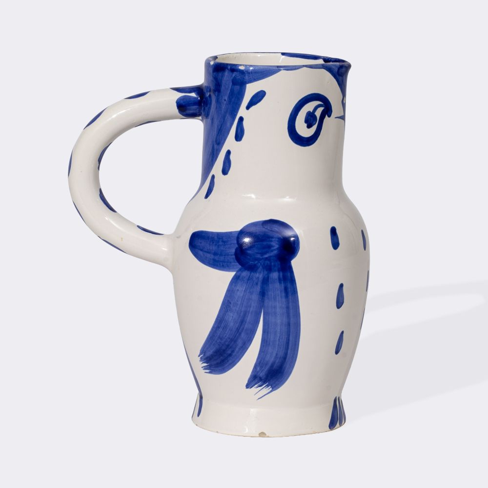 Faience jug 'Hibou' - image 4