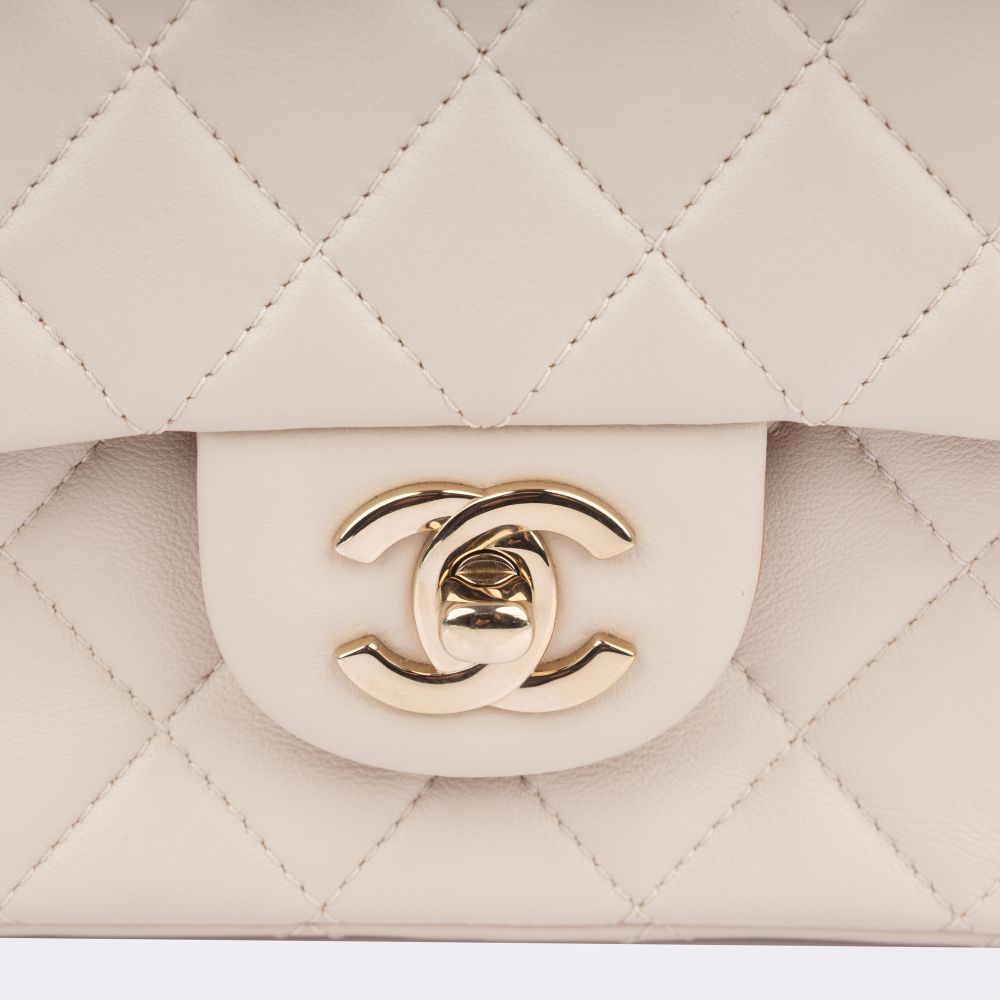 Timeless Mini Flap Bag mit Top Handle - Bild 5