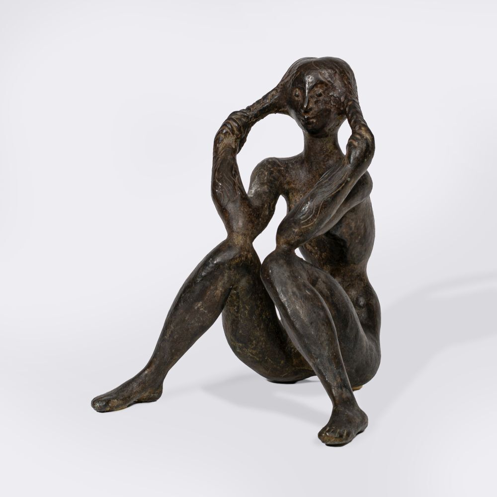 Mädchen mit Zöpfen (II. Fassung)