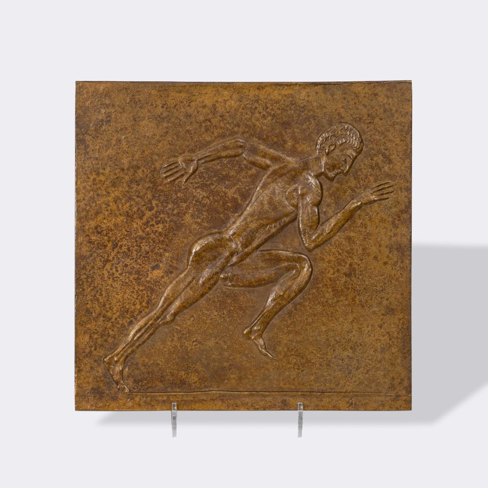 Relief eines Läufers