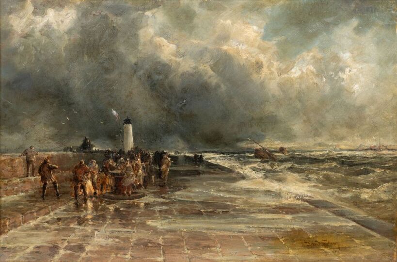 Mole in Storm