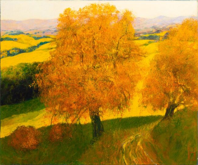Oak Trees in the Provence
