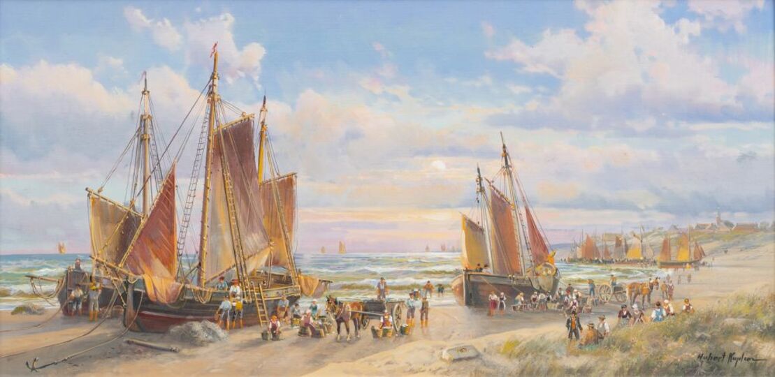 Fishing Boats on the Beach