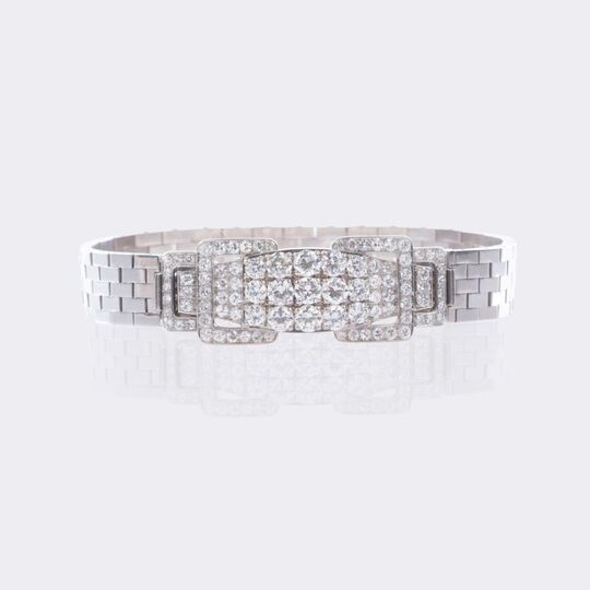 Art-déco Diamant Armband