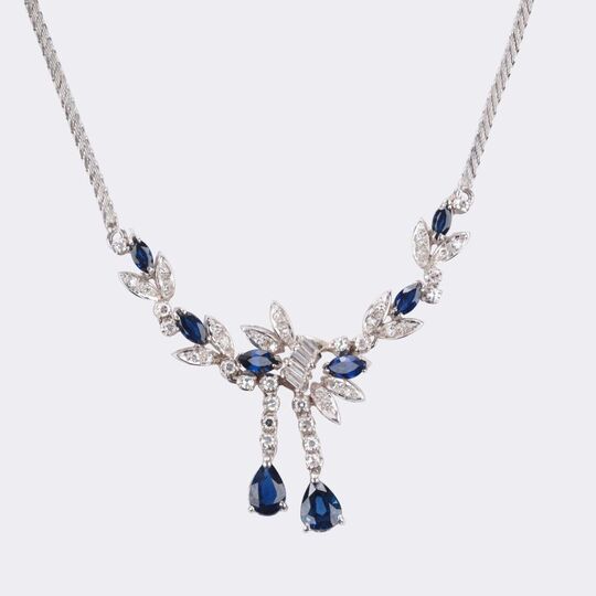 Saphir-Brillant-Collier