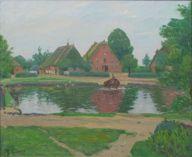 Am Teich in den Walddörfern