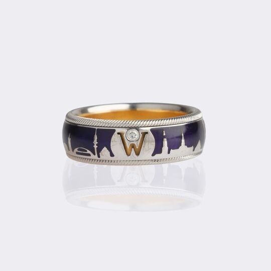 Enamel Ring 'Hamburg'
