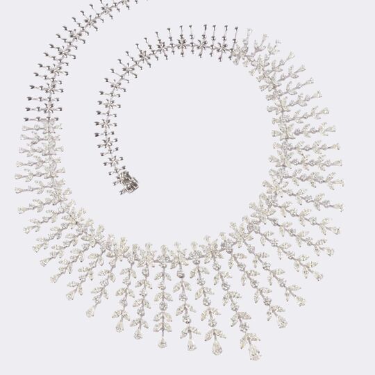 Haute Joaillerie Diamant Kaskaden Collier