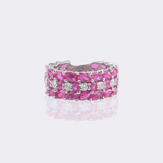 Rubin Brillant Ring