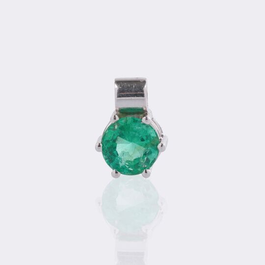Small Emerald Pendant