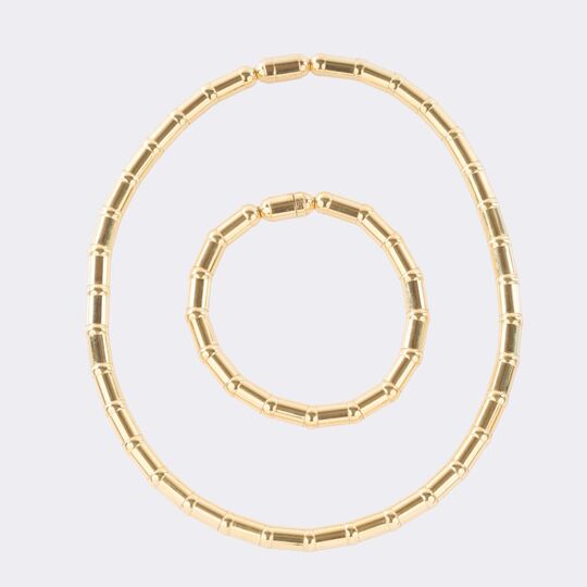 'Les Chaines' Necklace with bracelet