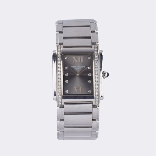 Damen-Armbanduhr 'Twenty-4' mit Diamanten