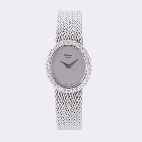 Feine Damen-Armbanduhr mit Diamanten