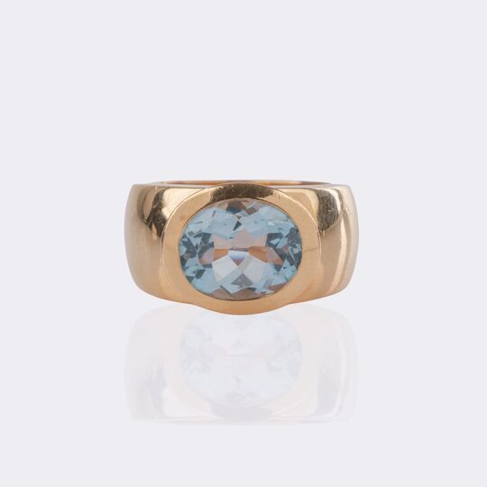 Topaz Band Ring