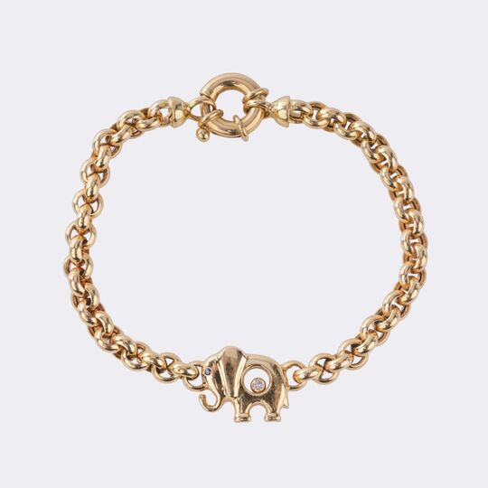 'Happy Diamonds Elephant' Bracelet