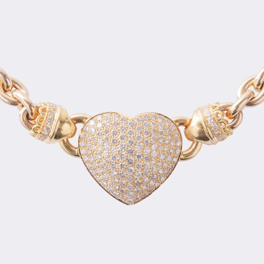 Brillant Collier 'Herz'