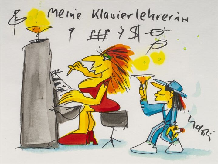 Meine Klavierlehrerin