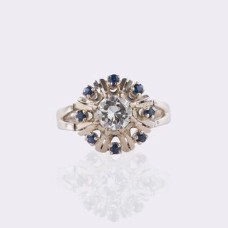 Brillant Saphir Ring