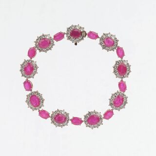 Rubin Brillant Armband