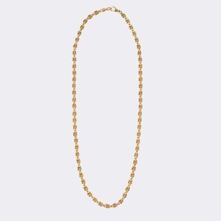 Seltenes Art-déco Goldcollier 'Knude'
