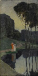 Couple by a Lake