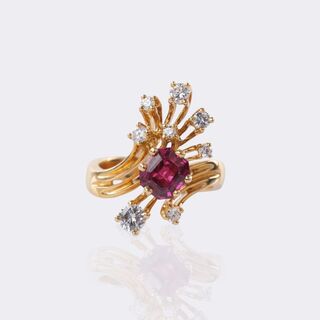 Rubin Brillant Ring