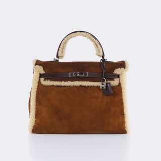Limitierte Kelly Bag 35 'Teddy' Edition