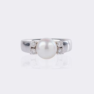 Südseeperl Brillant Ring