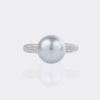 Tahitiperl Brillant Ring