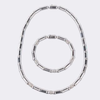 'Les Chaines Diamant' Collier mit Armband