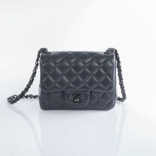 Timeless Mini Square Bag 'So Black'