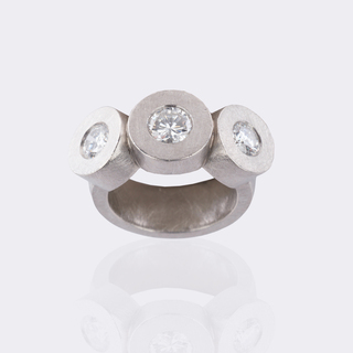 Moderner Brillant Ring