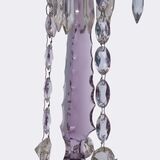 A Pair Ormolu Empire Girandols with griffin heads and crystal glass - image 3