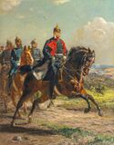 Wilhelm I on horseback - image 1