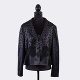 Boutique Blazer With Faux Pearls - image 1