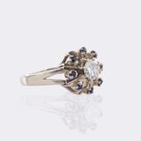 Brillant Saphir Ring - Bild 2