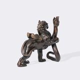 A Candlestick 'Griffin and Snake' - image 3