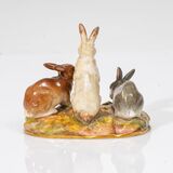 Kaninchengruppe auf Terrainsockel - Bild 2