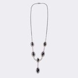Saphir Brillant Schmuckset: Collier und Armband - Bild 2