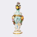 Potpourri-Vase mit Amoretten - Bild 3