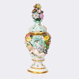 Potpourri-Vase mit Amoretten - Bild 4