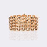 Breites Vintage Roségold Armband - Bild 1