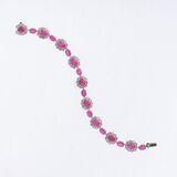 Ruby ​​Diamond Bracelet - image 3