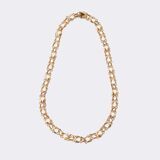 Seltenes Art-déco Goldcollier No. 249 - Bild 1
