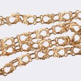 Seltenes Art-déco Goldcollier No. 249 - Bild 2
